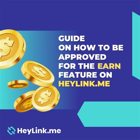 How to Earn $ with HeyLink.me Earn Feature.